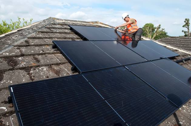 London Roof Top Solar Installation