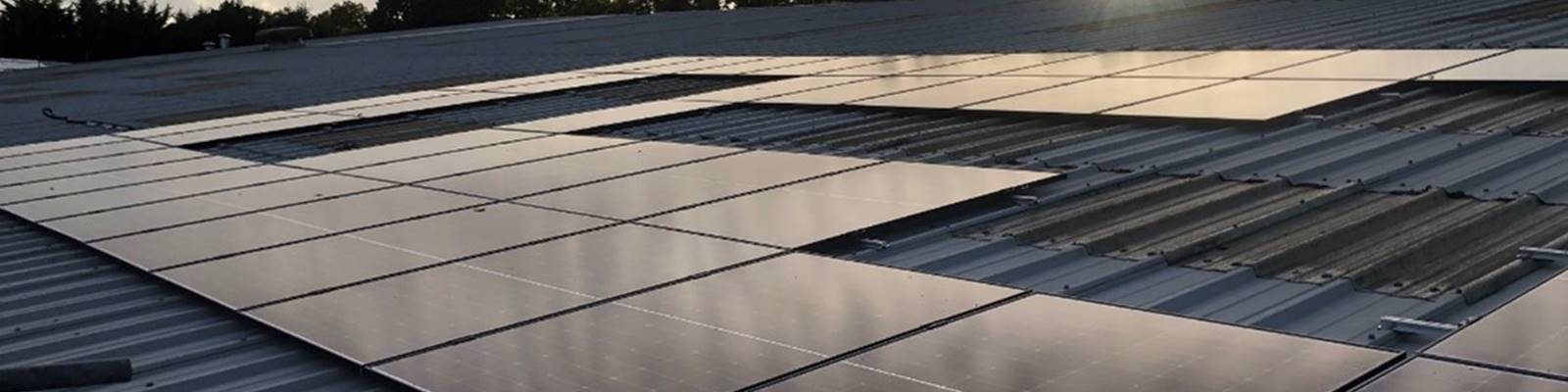 Solar Panels At Central Windows