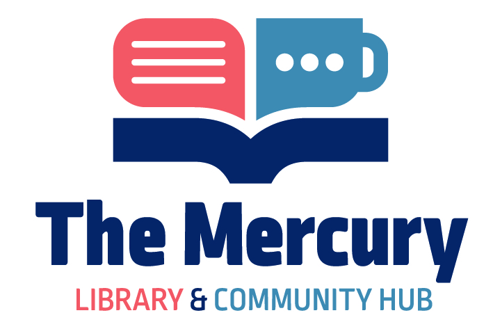 The Mercury Library And Community Hub Logo Colour